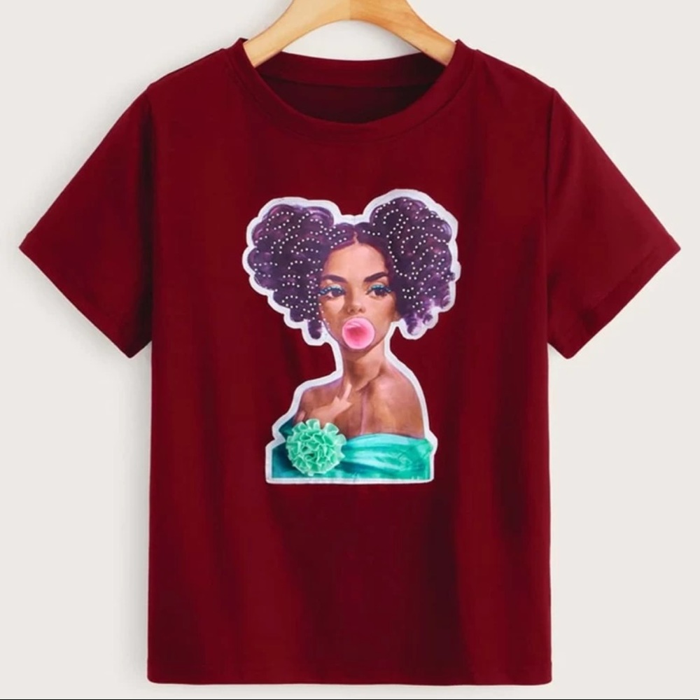 Lady Portrait T-Shirt
